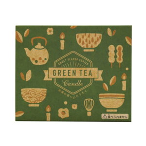 ロウソク GREEN TEA 緑茶キャンドル ろうそく 丸叶むらた 56本入 送料無料 緑茶の香り ローソク 喪中見舞 新盆見舞