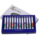 【3日~6日 クーポンで全品10%oFF】 ろうそく ギフトセット お悔み 贈答用 マルエス 花ろうそく 12ヶ月の花入り 12本入 10cm 御仏前 御霊前 ...