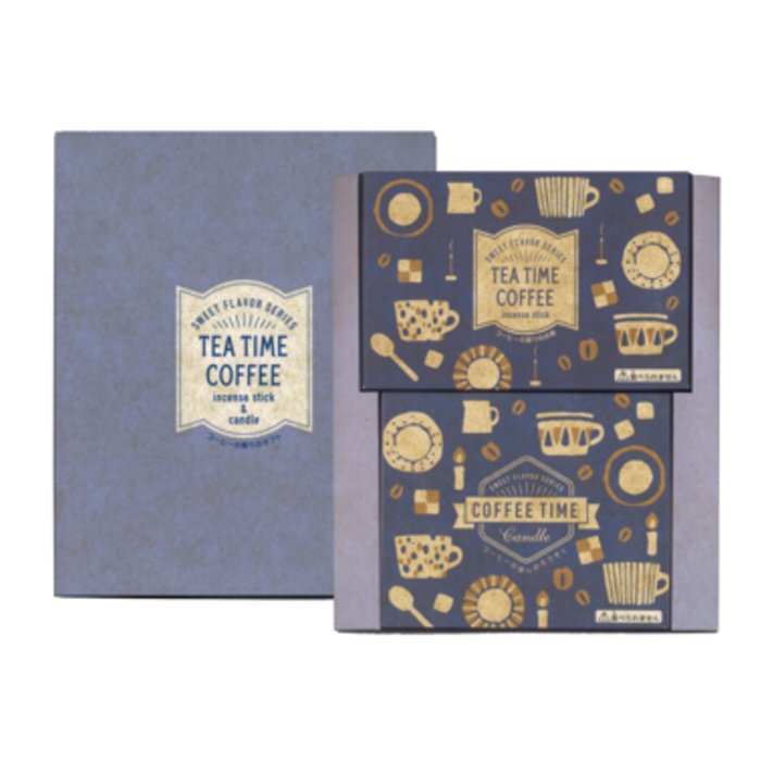 線香 丸叶むらた TEA TIME コーヒー ロウソク セット 送料無料 メール便 COFFEE Gift せんこう お供え 御仏前 御霊前 お線香 贈答 贈答...