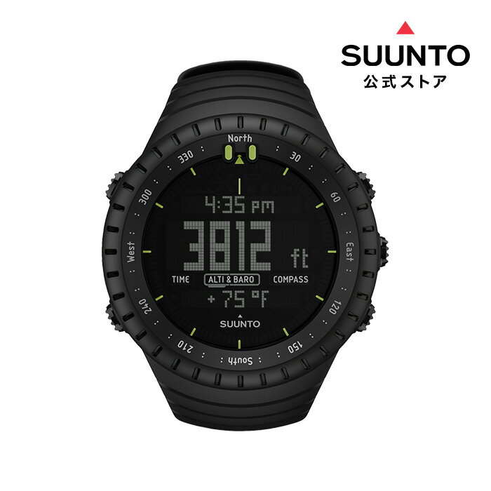 【SUUNTO スント 公式】耐久性に優れた複合ケースに高度計、気圧計、...