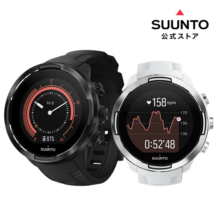 【公式ストア】SUUNTO 9 BARO スント9 バロ BLACK スマートウォッチ メンズ レディース スント 9 腕時計 時計 GPS 心拍数 登山 スポーツウォッチ デジタル アウトドア スポーツ 防水 ウォッチ 気圧計 ランニング android iphone 送料無料