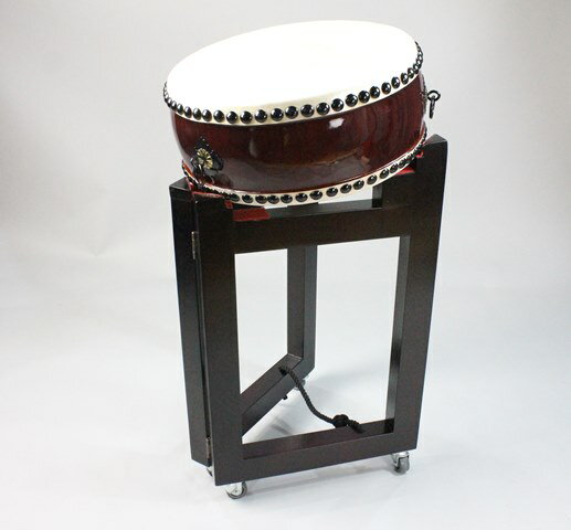 平太鼓　1.2尺　扉台座セット