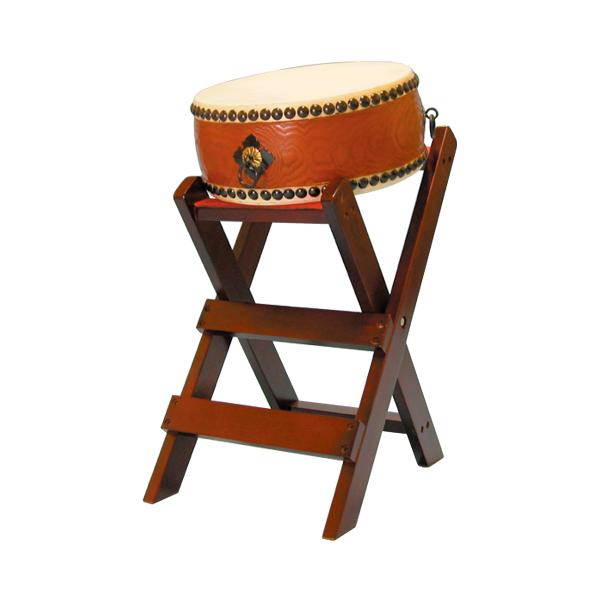 タモくりぬき平太鼓1.2尺（耳無し） 子ども用台座セット