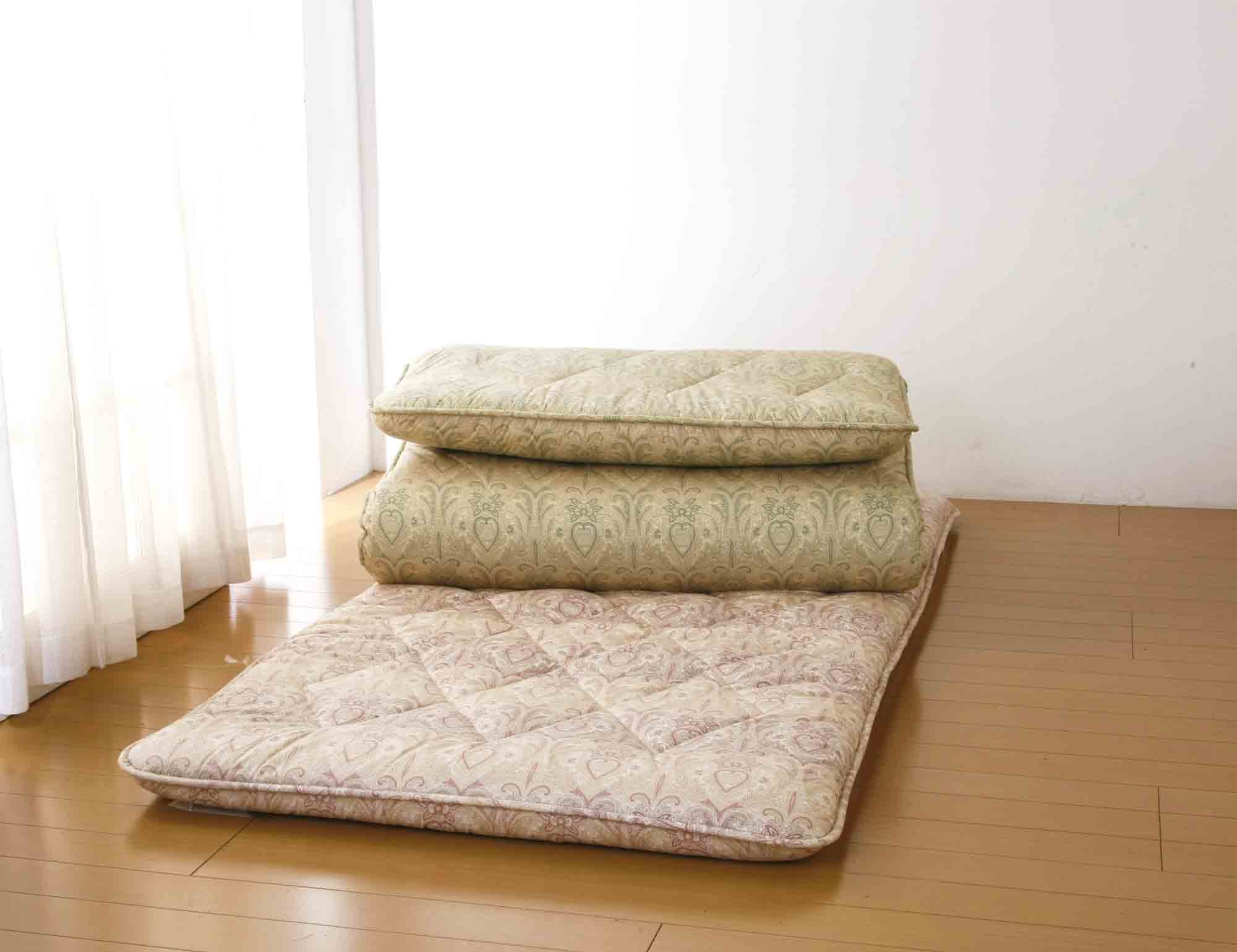 羊毛100％敷布団 シングル 100×200cm ボリューム ふかふか 軽い 軽量 寝具 腰痛 寝返り ふっくら やわらか オールシーズン ウール フランス羊毛