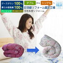 【2,000円OFFクーポン】 羽毛布団 リフォーム サイズ変更 ダブル→シングル 羽毛布団 打ち直し 足し羽毛グース300g ダブルからシングル オールシーズ...