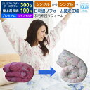 【ポイント5倍】 羽毛布団 打ち直し リフォーム 足し羽毛プレミアムマザーグース300g プレミアムコース シングルからシングル ツインキルトにリフォーム 羽毛...