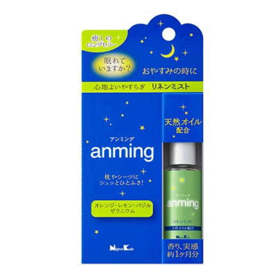 日本香堂 アンミング・リネンミスト(15ml) ソフトフレッシュフローラルの香り（37027） 送料無料 あす楽対応