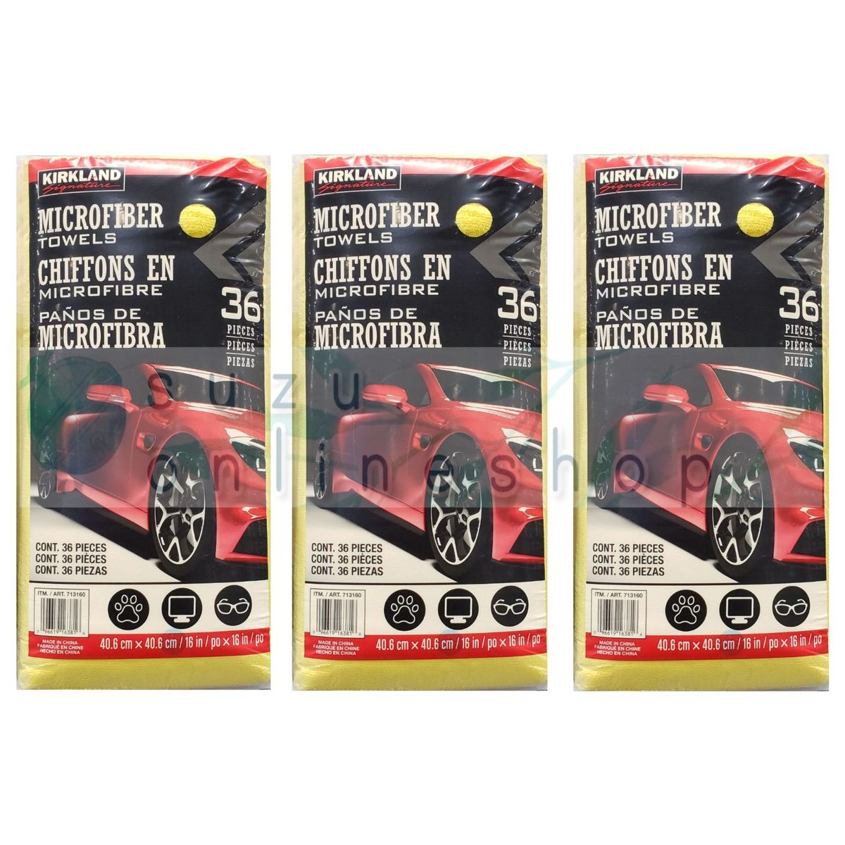 美しい Gwも発送 マイクロファイバータオル 108枚 クロス カークランド 車 車用 洗車 掃除 マイクロファイバークロス Kirkland コストコ アウトレット送料無料 Cfdtopbrokers Com