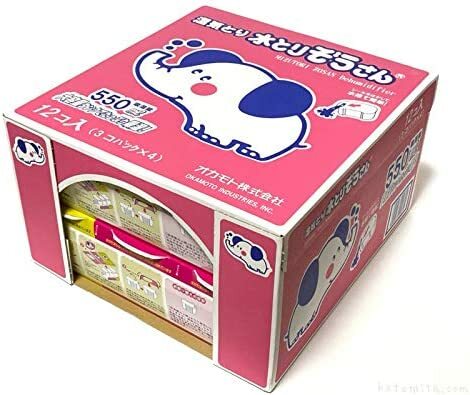 湿気とり 水とりぞうさん 除湿剤 湿気 大容量 梅雨 ジメジメ 対策 除湿 カビ 簡単 550mlx12個セット（3個パックx4）のサムネイル