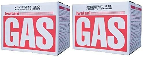 IWATANI イワタニ カセットガス オレンジ 24本セット（=12本×2箱） CB-250-OR オレンジ ガスボンベ カセットフーシリーズ専用 カセットコンロ用 アウトドア 災害時 緊急時 備蓄用 日本製のサムネイル