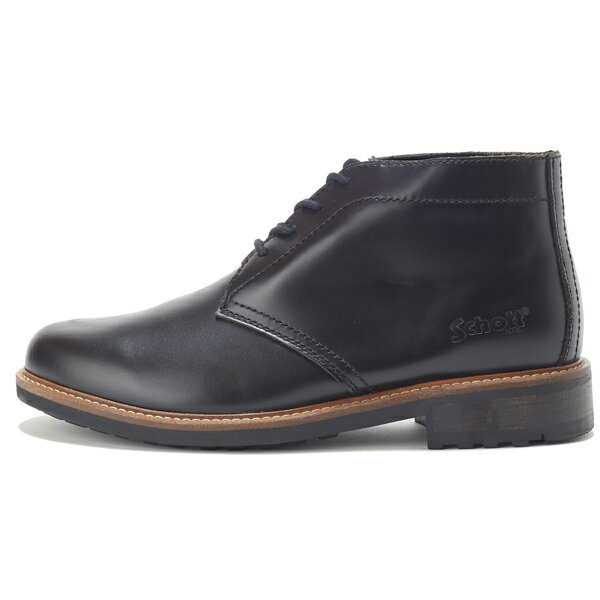 楽天SUZUCHU FOOTWEAR【国内正規品】 Schott ショット S23002 チャッカブーツ Chuka Boots ブラック