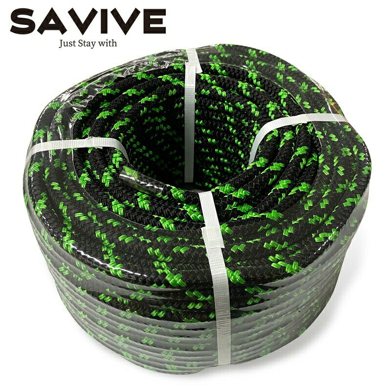 サバイブ SAVIVE ヨットロープ 16打 ( 8φ×50m ) アンカーロープ 係船ロープ 係留 法定備品 SV160