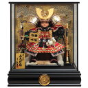 送料無料 久月作 五月人形 6号大将 ガラスケース入り飾り 〈豪華 煌びやか 勇壮 東京久月 浅草橋久月 若大将飾り ガラスケース五月人形飾り ケース入飾り 子...