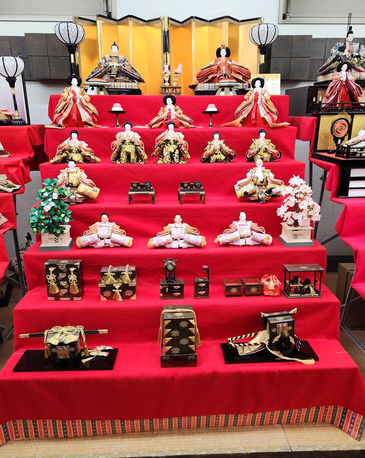 楽天市場】木製(七段飾り|雛人形):雛祭り・端午の節句 楽天市場】木製(七段飾り|雛人形):雛祭り・端午の節句