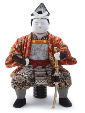 送料無料 原孝洲作 五月人形 木目込大将飾り 【勇(ゆう)】 〈5月人形 わらべ人形 日本人形 武者人形 大将飾 端午の節句 子供の日 5月5日 木目込み五月人形〉