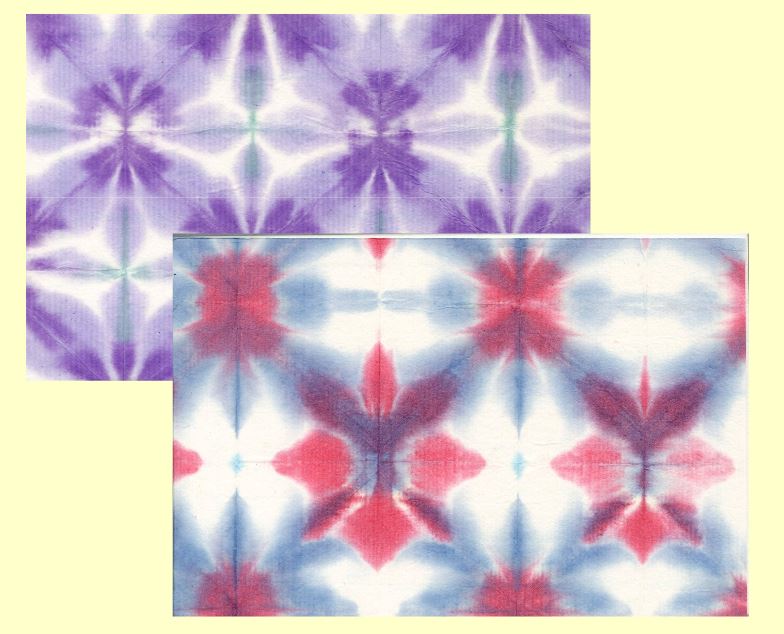 お買い得! 事務用品 罫入メモ帳(雪花染) ○本品の柄は当店にお任せ頂くようになります。