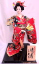 久月作 日本人形(尾山人形) 正絹着尺 【晴着】 Japanese doll 〈日本の伝統品 日本人形 尾山人形 にほんにんぎょう 和人形 お人形 和の置物・お飾り・インテリア 伝統工芸 日本のおみやげ 海外・外国へのお土産・プレゼントにもおススメです! 通販〉