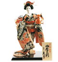 久月作　日本人形（尾山人形）　松竹梅桧扇　9号　【四季の彩】（冬）　Japanese doll　〈日本の伝統品　にほんにんぎょう　和人形　お..