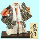 久月作　日本人形　鏡獅子　かがみじし　Japanese Noh doll