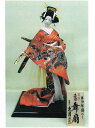久月監製 吉田祥園作 日本人形 正絹・本練頭 十号 尾山人形 【舞扇】 Japanese doll 〈日本文化 伝統品 和のインテリア 和人形 おにんぎょう 外...