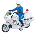 働く車コレクション ミニカー ミニチュアバイク 趣味の玩具・模型 長さ26cm はたらくのりもの サウンドポリスバイク 白バイ模型 ハイウェイパトロールミニサイズバイク 〈二輪車模型 自動二輪模型 オートバイ、モーターバイク模型 おもちゃの通販〉
