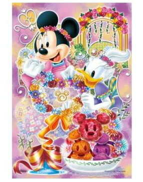 アニメーションジグソーパズルシリーズ 趣味のパズル ディズニーシリーズ 世界最小レベルの204ピースパズル 【98-643 フローリスト】 〈Disney jigsaw puzzle 玩具 おもちゃ ミッキー&フレンズ 204ピース知育〉