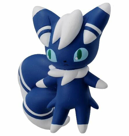 楽しく遊べるおもちゃ・玩具　ポケットモンスターXY　立体図鑑フィギア　モンスターコレクション MC-025　ニャオニクス （オスのすがた）　〈趣味・コレクション玩具 大人・子供向け 漫画・アニメ・映画 フィギュア ポケモン Pok&#233;mon モンコレ〉のサムネイル