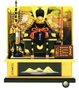 送料無料 鈴木利光監製 久月作 五月人形 正絹茜糸縅 18号仁王之兜 新松鷹塗屏風 木製高床台飾り 〈東京久月 浅草橋久月 5月人形出し飾り 兜飾り 兜出し飾り...