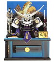 送料無料 久月作 五月人形 青翠 25号着用兜 虎二曲屏風 木製収納台飾り 〈東京久月 浅草橋久月 5月人形出し飾り 兜飾り 兜出し飾り かぶとかざり 甲冑飾り...