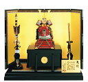 送料無料 久月監製 加藤峻厳作 五月人形 貼り合わせ小札・本金鍍金・本鹿韋・星鋲筋伏鉢 1/4赤糸縅大鎧 木製平台飾り 〈東京久月 浅草橋久月 鎧兜飾り 鎧出し...