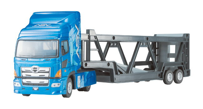 トラックコレクション ミニカー 趣味の玩具 模型 HINO 大型オートキャリアカー トラック 1/43スケール DK-5108 〈自動車模型 車両模型 はたらくじどうしゃ おもちゃ Diapet ダイヤペットブランド 通販〉