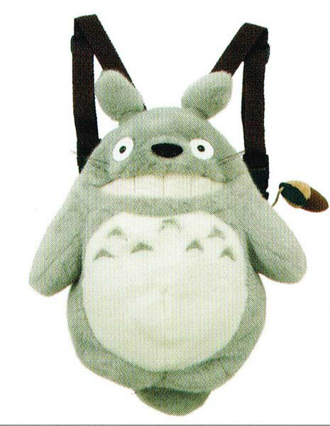ジブリコレクション　となりのトトロ　リュックサック　大トトロ　笑い　〈スタジオジブリグッズ アニメ・映画キャラクターグッズ となりのととろ 隣のトトロ りゅっくさっく バックパック ナップサック Studio Ghibli My Neighbor Totoro ぬいぐるみ型バッグ〉