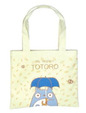 ジブリコレクション　となりのトトロ　ミニバッグ　トトロ・木の葉の雨　〈スタジオジブリグッズ アニメーション・映画キャラクター玩具 となりのととろ 隣のトトロ 手提げバッグ てさげかばん マイバッグ 手持ち鞄 Studio Ghibli My Neighbor Totoro〉