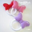 ペットと遊べる♪ ワンダートイ リボン・りぼん パープル (紫色・むらさきいろ) 〈ペット用おもちゃ 犬用玩具 ペット用ぬいぐるみ イヌ用縫いぐるみ 通販〉