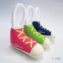 ペットと遊べる♪ ワンダートイ スニーカー (靴・くつ) グリーン (緑色・みどりいろ) 〈ペット用おもちゃ 犬用玩具 ペット用ぬいぐるみ イヌ用縫いぐるみ 通...