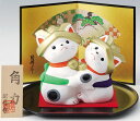 陶器製 五月人形 はっけよいのこった! 角力、相撲招き猫 〈端午の節句 たんごのせっく 子供の日 こどもの日 五月五日 5月5日 節句人形 節句御祝 初節句祝 ...