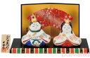 昭峰作 白磁器製 雛人形 おぼこ内裏雛 おさな雛・わらべ雛飾り 屏風・お盆・木札付きです。 〈伝統品 ひな人形 お雛様 おひなさま 幼雛 童雛 お雛飾り おひな...