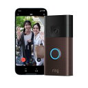 【セール中】【New】Ring Battery Doorbell (リング ドアベル バッテリーモデル) | ワンタッチ取り付け