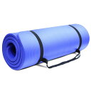 PROIRON 高級 ストレッチ マット ピラティスマット 10mm 15mm 高密度 NBR(ニトリルゴム) エクササイズ フィットネス & トレーニング向け...