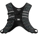 PROIRON ウェイトベスト8kg 重り ベスト トレーニング ベスト 重り 加重ベスト 水洗い可能 超快適 夜間安全反射 おもり 筋トレ 体につける重り【生...