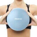 PROIRON ピラティスボール 25cm ヤムナボール ギムニクボール 柔らかいボール エクササイズボール ギムニクボール小