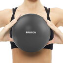 PROIRON ピラティスボール 25cm ヤムナボール ギムニクボール 柔らかいボール エクササイズボール ギムニクボール小