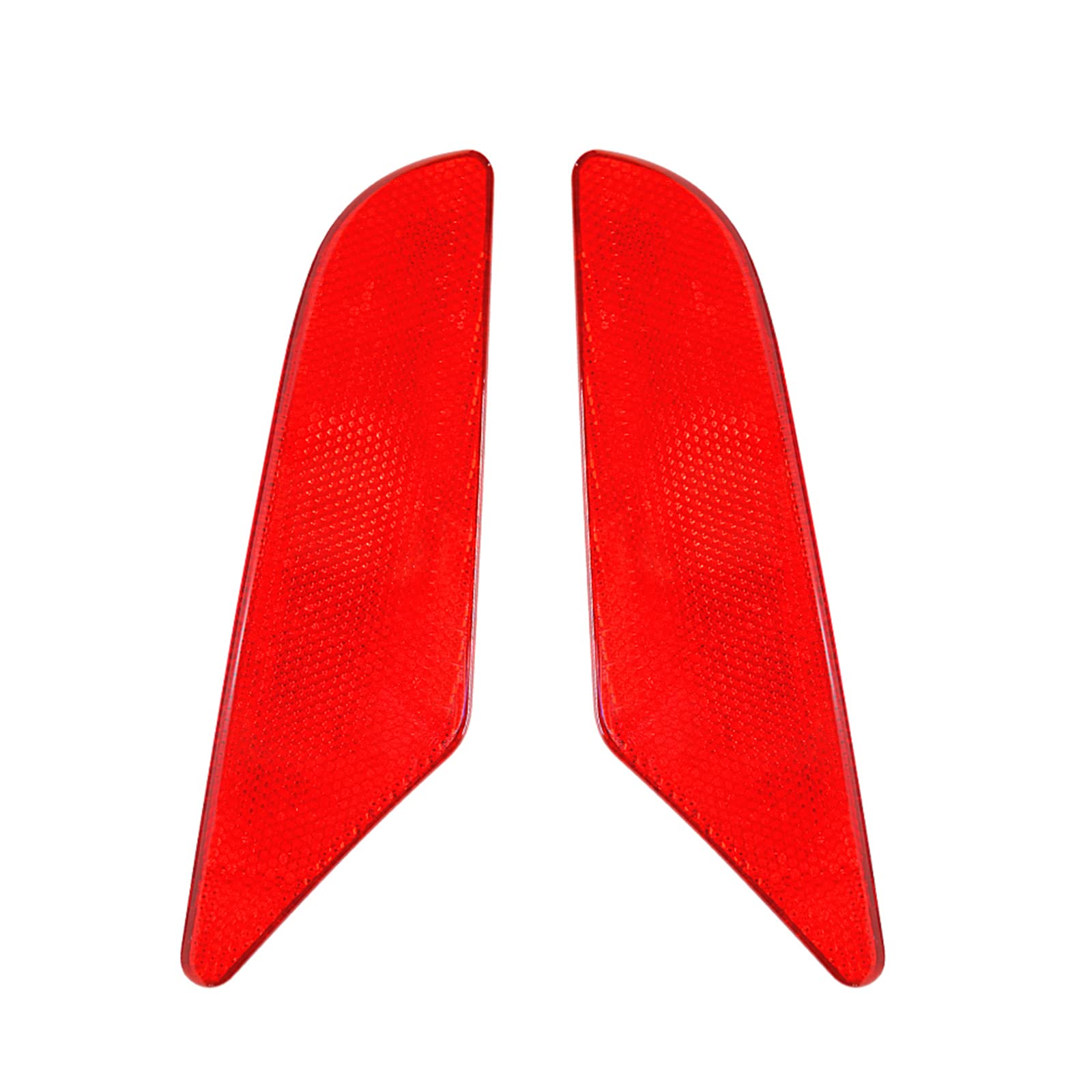 セレナ C27 リフレクター 反射板 新型セレナ SERENA ハイウェイスター ハイウェイスターG 用 e-power対応 全面反射機能付き レンズ カバー リア バンパー テールランプ 外装 カスタム パーツ ドレスアップ 貼り付けるだけの取付 リフレクターセット (セレナC27 用 LY059)