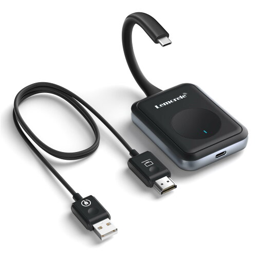 【即日発送】USB C HDMI ワイヤレス 無線 送受信 セット Lemorele WIFI 5G伝送 信号転送 1080P PD45W対応 最大50M APP/インターネット不要 エクステンダー hdmi 無線化 拡張モード 8台増設可能 映画/テレビ/ゲーム/会議など 日本技適認証:「R210-207059」 【即日発送】USB C HDMI ワイヤレス 無線 送受信 セット Lemorele WIFI 5G伝送 信号転送 1080P PD45W対応 最大50M APP/インターネット不要 エクステンダー hdmi 無線化 拡張モード 8台増設可能 映画/テレビ/ゲーム/会議など 日本技適認証:「R210-207059」