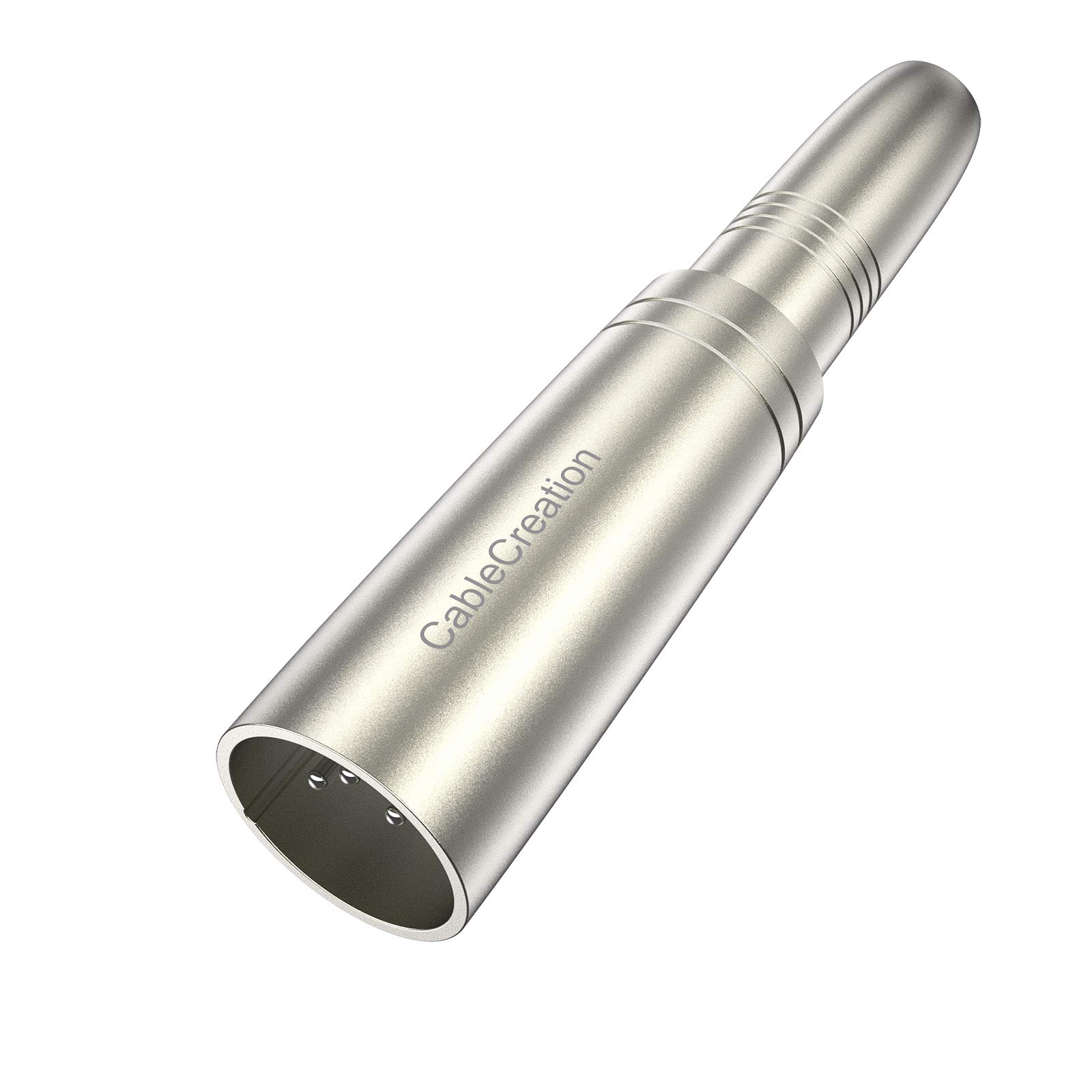 【最短当日発送】XLR変換，CableCreation XLR 3 Pinオス to 1/4" 6.35mmメス ジャックソケットオーディ..