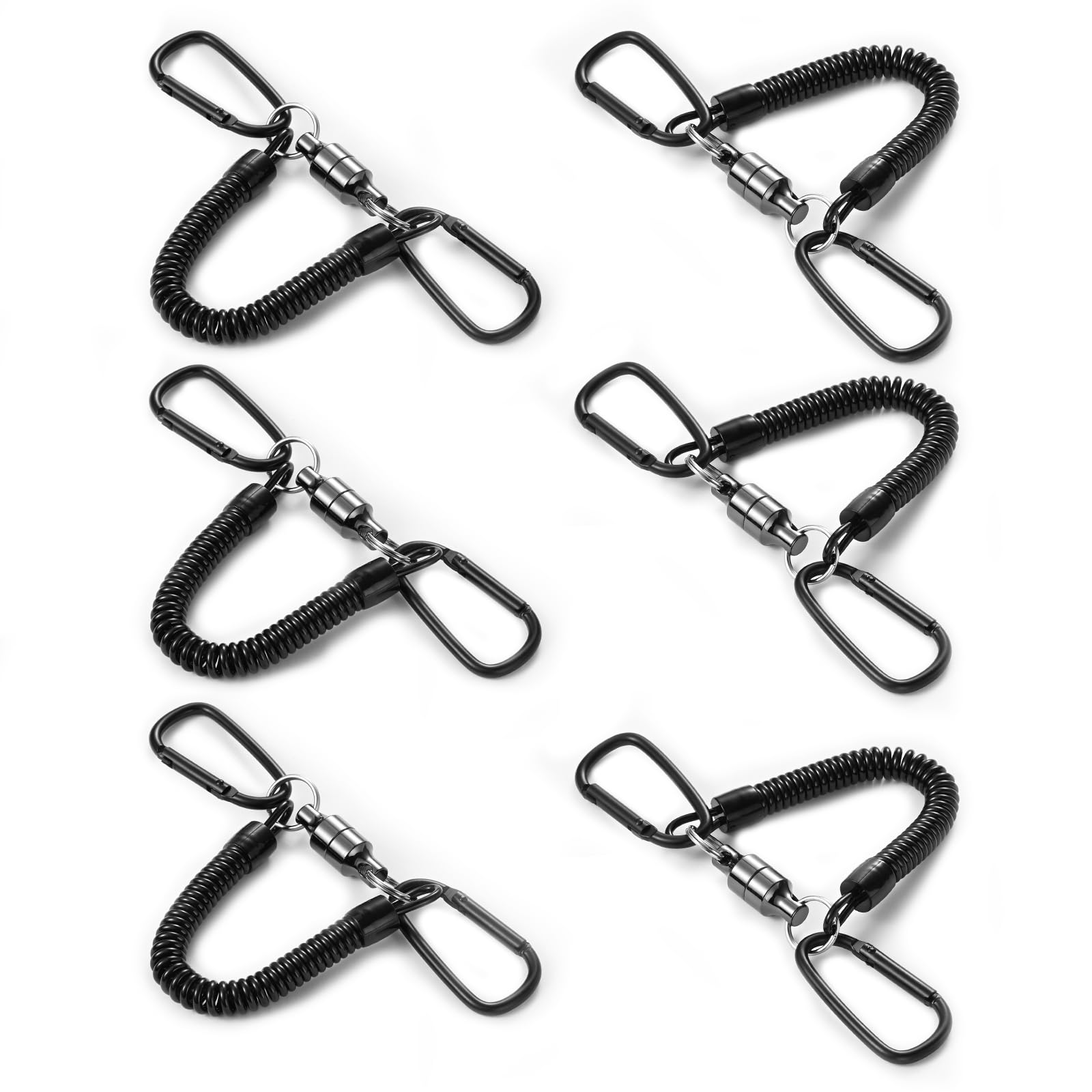 【最短当日発送】マグネットリリーサー 【耐荷重5kg】 磁石 強力 マグネットリリース カラビナx2 スプ..