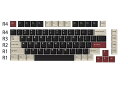 DrunkDeer A75 キーキャップセット ANSI PBT キーキャップ チェリープロファイル メカニカルゲーミングキー