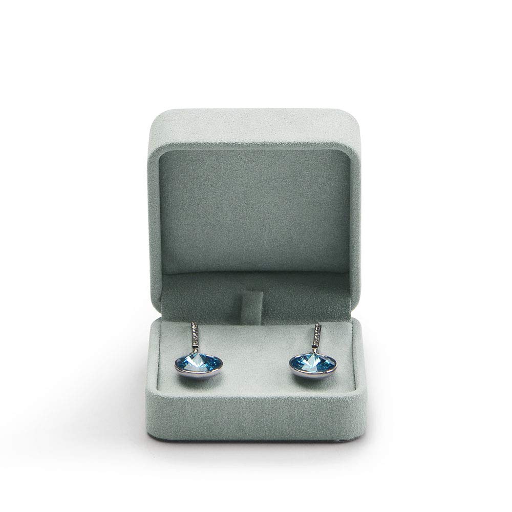 【納期約2〜3週間】Woodten イヤリングジュエリーギフトボックス、 イヤリング収納ケース、ジュエリーギフトケース (イヤリングボックス)【生活応援】