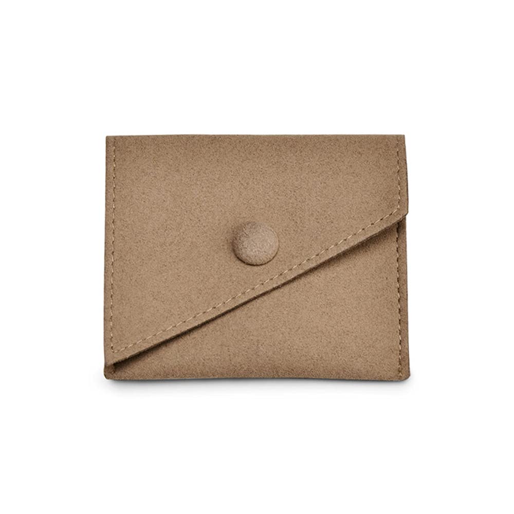 【納期約2〜3週間】Woodten トラベルジュエリーポーチクリスマス、ウェディングパーティーの好意ギフトバッグ小さなジュエリーポーチジュエリー用トラベルバッグ...