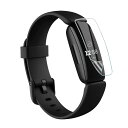 【2枚セット】For Fitbit Inspire 2 フィルム フィットビット Inspire2 保護フィルム 【ELMK】TPU製・縁を浮かない・高透過率・超薄型・指紋防止・画面鮮やか高精細・貼り付け簡単 Fitbit Inspire 2 対応【生活応援】(2)